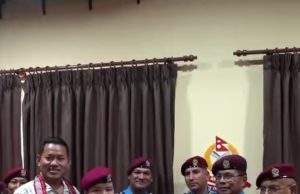 प्रहरी सहायक निरीक्षक कुन्जाङ छोपेल शेर्पा सगरमाथा आरोहणका लागि तम्तयार