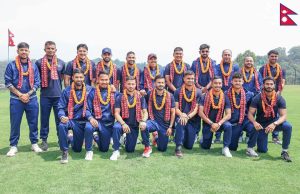 नेपाली क्रिकेट टोली स्कटल्याण्ड प्रस्थान, सिरिजका लागि बिदाइ