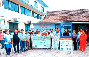 ललितपुरमा पत्रकारहरूका लागि निःशुल्क स्वास्थ्य शिविर सम्पन्न