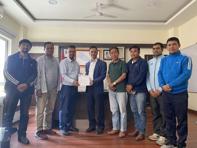 प्रेस सेन्टर ललितपुर जिल्लाको सिडियो मार्फत सरकारलाई ज्ञापनपत्र