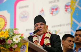 संविधानको रक्षार्थ दुई बुँदे सहमति गरिएको प्रचण्डको दाबी