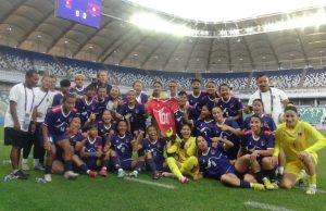 महिला एशियन कप छनोटमा नेपालको सानदार जित, लाओसलाई ९–० ले हराउँदै सयौं खेलको उत्सव