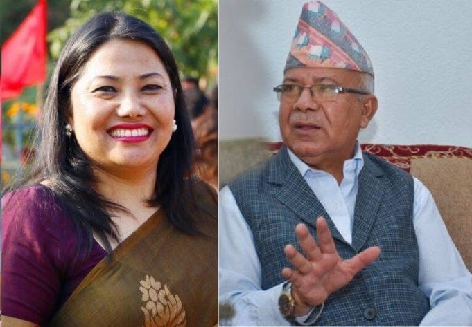 माधव नेपाल विरुद्ध झाँक्रीको बाण प्रहार: सिनो बोकेर हिड्न सकिन्न