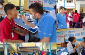 बिश्नुदेवी शिक्षा सदनमा एक दिने निःशुल्क दन्त शिविर सम्पन्न