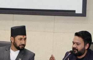 रास्वपा सभापति रबि लामिछाने र मेयर बालेन्द्र शाहबीच भेटवार्ता