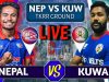 हङकङ टी-२० सिरिजमा कुवेतले दियो नेपाललाई१८६ रनको चुनौती