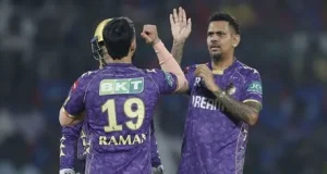 कोलकाताको जितमा नरेन बने नायक