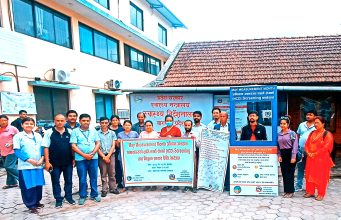 ललितपुरमा पत्रकारहरूका लागि निःशुल्क स्वास्थ्य शिविर सम्पन्न