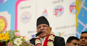 संविधानको रक्षार्थ दुई बुँदे सहमति गरिएको प्रचण्डको दाबी