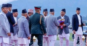 प्रधानमन्त्री ओली ‘विकासको लागि वित्त’ अन्तर्राष्ट्रिय सम्मेलनमा सहभागी हुन स्पेन प्रस्थान