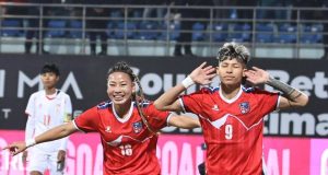 एएफसी महिला एसियन कप छनोटमा नेपालद्वारा श्रीलंकामाथि ८–० को ऐतिहासिक जित