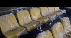 टियु मैदानमा प्याराफिटमा कुर्सी जडान कार्य सुरु