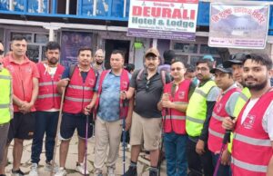 गोसाइँकुण्ड मेलामा वाईसीएल नेपाल र अखिल (क्रान्तिकारी) रसुवाको उदाहरणीय स्वास्थ्य सेवा