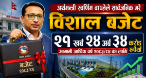 आर्थिक वर्ष २०८३/८४ का लागि २१ खर्ब २४ अर्ब ३४ करोड रुपैयाँको बजेटको पूर्णपाठ